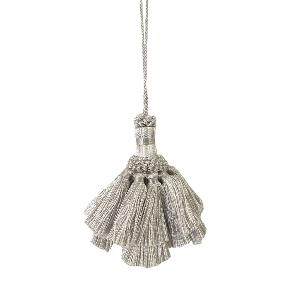 4 Pack Tassel Set 5in Decorative Tassel Ornament – Elegant Hanging Charm for Wall, Door, Bag or Gift Wrapping