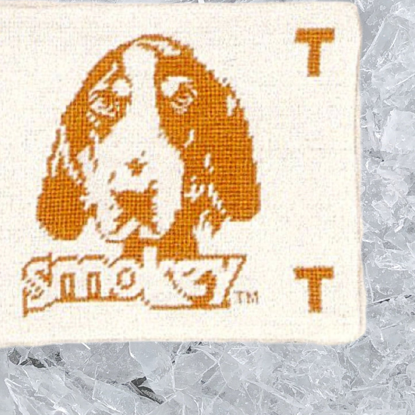 Handmade Wool Needlepoint Pillow Cover - Decorative Throw Cushion Cover - Vintage Floral Embroidery Design Smokey