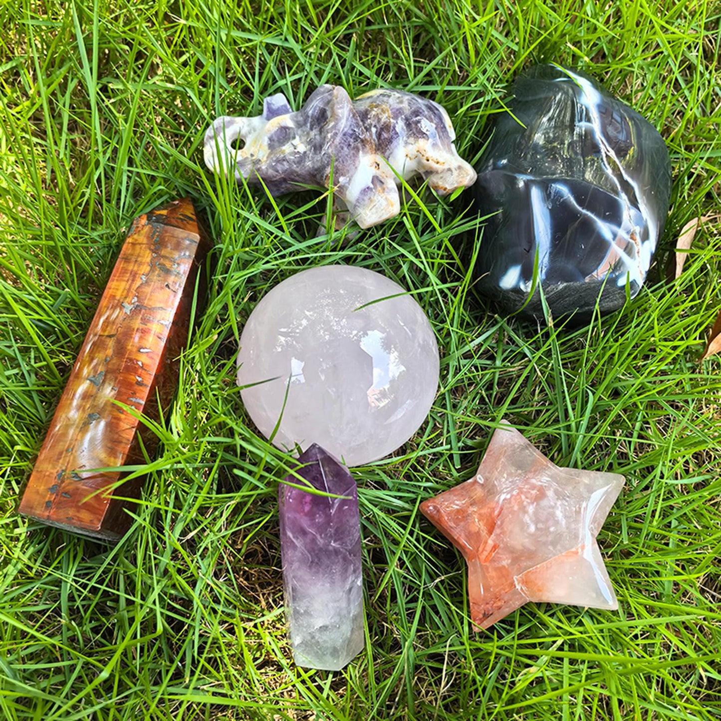Healing Crystals Stone Mix Set Radom Crystals Bulk for Healing, Reiki, Mysterious Gifts for Women Crystal for Positive Energy Home Decor